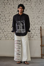Load image into Gallery viewer, JAIPUR OVERSIZED SHIRT- GULLY BLACK