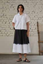 Load image into Gallery viewer, TONK SKIRT SET- DRIP BLACK