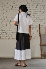 Load image into Gallery viewer, TONK SKIRT SET- DRIP BLACK