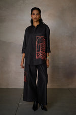 Load image into Gallery viewer, JAIPUR WEEKEND SHIRT-BLACK