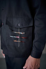 Load image into Gallery viewer, JENAB SHACKET SET-BLACK (SET OF2)