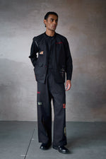 Load image into Gallery viewer, JENAB SHACKET SET-BLACK (SET OF2)