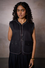 Load image into Gallery viewer, ALVARO UTILITY JACKET-BLACK