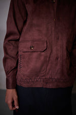 Load image into Gallery viewer, WABI SABI SUEDE JACKET