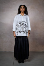 Load image into Gallery viewer, JASHN OVERSIZED SHIRT-INK