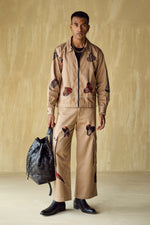 Load image into Gallery viewer, PATCHWORK JACKET-KHAKI