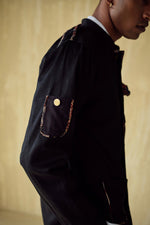 Load image into Gallery viewer, THE PATRIOT INDIE JACKET-BLACK