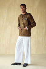 Load image into Gallery viewer, THE PATRIOT INDIE JACKET-KHAKHI GREEN