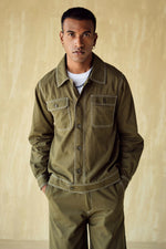 Load image into Gallery viewer, BRENDON BUTTON DOWN JACKET