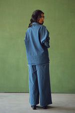 Load image into Gallery viewer, KOI SHIRT SET -DENIM
