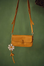 Load image into Gallery viewer, SELENA MINI SATCHEL BAG-OCHRE