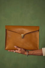 Load image into Gallery viewer, ROYCE LAPTOP SLEEVE- MUSTARD