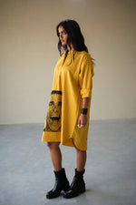 Load image into Gallery viewer, SCREAMER DRESS-YELLOW