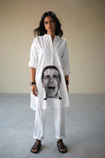 Load image into Gallery viewer, SCREAMER CO-ORD SET-WHITE