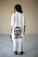 Load image into Gallery viewer, SCREAMER CO-ORD SET-WHITE