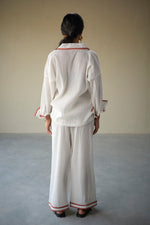 Load image into Gallery viewer, VOYLA CRUSHED COTTON SET -SUMMER WHITE