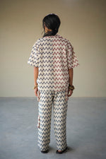 Load image into Gallery viewer, CROCHET VACATION SET-CHEVRON