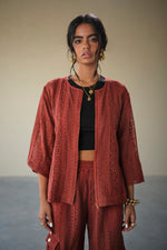 Load image into Gallery viewer, NEWYORKER JACKET-COTTON NET