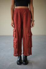 Load image into Gallery viewer, NEWYORKER STREET PANTS-COTTON NET