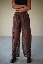 Load image into Gallery viewer, NEWYORKER STREET PANTS-COTTON NET GREY