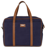Load image into Gallery viewer, FREDDY CANVAS LAPTOP BAG-BLUE