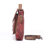 Load image into Gallery viewer, Office Satchel- Red Ikat - October Jaipur