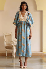 Load image into Gallery viewer, Simone Lace Kaftan-Floral