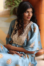 Load image into Gallery viewer, Simone Lace Kaftan-Floral