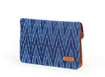 Load image into Gallery viewer, Pocket Book- Blue Ikat Durrie - October Jaipur