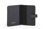 Load image into Gallery viewer, Oslo -Passport Wallet Black - October Jaipur