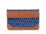 Load image into Gallery viewer, Pocket Book- Blue Ikat Durrie - October Jaipur