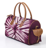 Load image into Gallery viewer, Overnighter- Maroon Tie Dye - October Jaipur