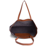 Load image into Gallery viewer, Suede Tote-Faith - October Jaipur