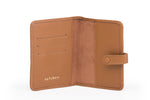 Load image into Gallery viewer, Oslo-Passport Wallet Tan - October Jaipur