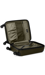 Load image into Gallery viewer, Dapper Wheels-Leather Trolley Bag Olive - October Jaipur