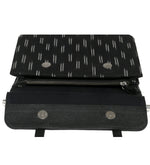 Load image into Gallery viewer, Sydney Shoulder Bag- Black Ikat