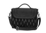 Load image into Gallery viewer, Sling Bag- Black Ikat - October Jaipur