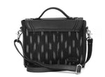 Load image into Gallery viewer, Sling Bag- Black Ikat - October Jaipur