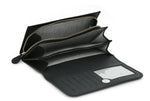 Load image into Gallery viewer, Bi Fold Leather Wallet - Black - October Jaipur