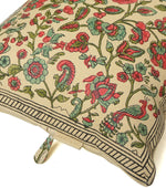 Load image into Gallery viewer, Westend Garden- Lumbar Pillow Cream - October Jaipur