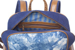 Load image into Gallery viewer, Backpack- Indigo - October Jaipur
