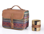 Load image into Gallery viewer, Camera Bag- Red Durrie - October Jaipur