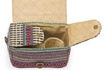 Load image into Gallery viewer, Camera Bag- Red Durrie - October Jaipur