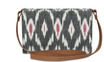 Load image into Gallery viewer, Envelope Clutch-Grey Ikat - October Jaipur