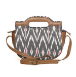 Load image into Gallery viewer, CRESCENT GREY IKAT SLING - October Jaipur