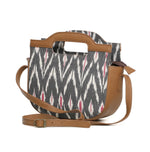 Load image into Gallery viewer, CRESCENT GREY IKAT SLING - October Jaipur