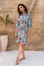 Load image into Gallery viewer, HIS SHIRT DRESS-FLORA