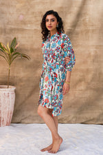Load image into Gallery viewer, HIS SHIRT DRESS-FLORA