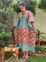 Load image into Gallery viewer, Phoebe Cotton Kaftan-Multicolor