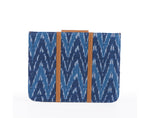 Load image into Gallery viewer, IPad Cover- Blue Ikat Durrie - October Jaipur